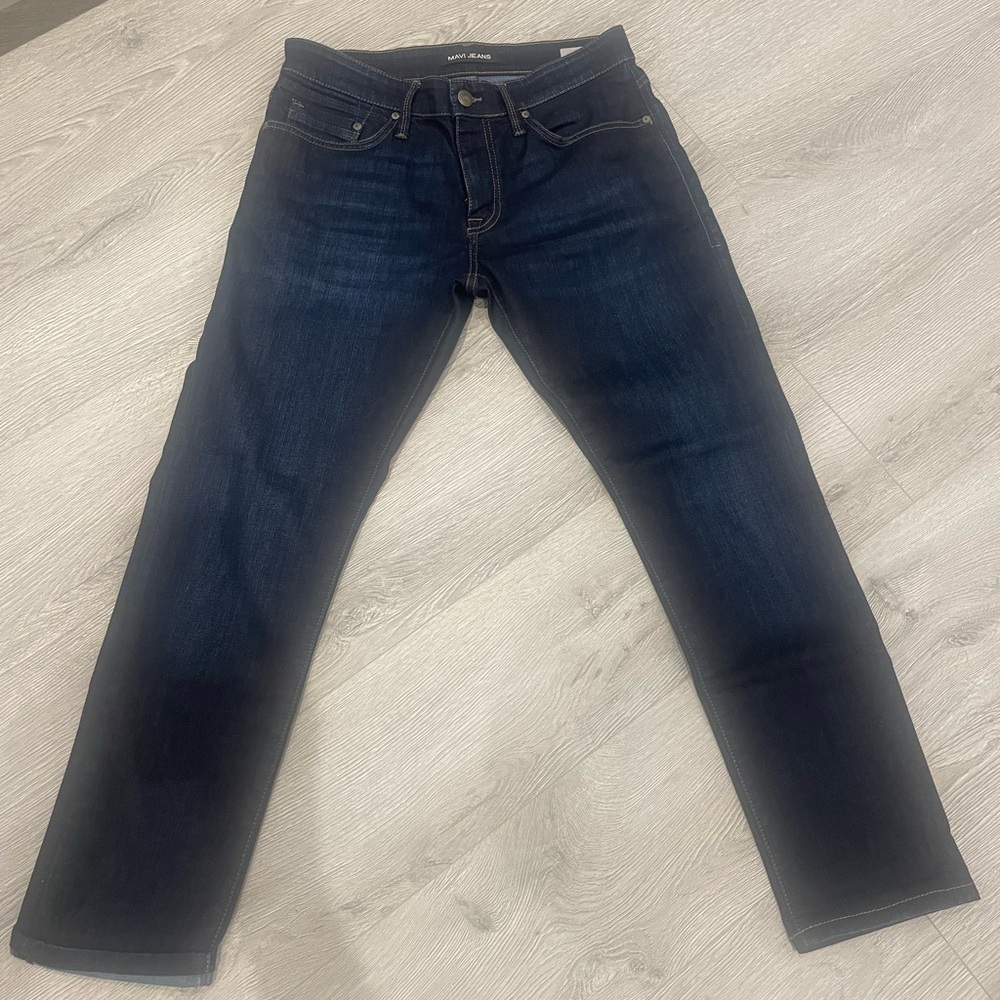MAVI Men's Dark Blue Jeans